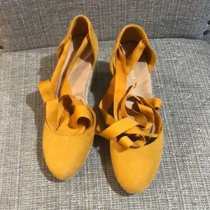 Tie up Espadrille Wedges